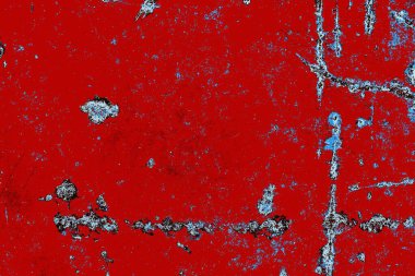 Duvar dokusu arkaplanı eski boyayla soyulmuş 