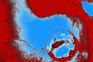 kırmızı, mavi ve siyah grunge duvar dokusu arkaplanı