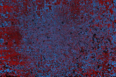 Çizik ve çatlaklarla metal doku