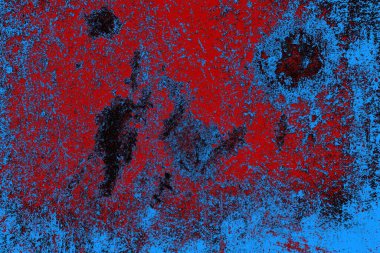 Çizik ve çatlaklarla metal doku