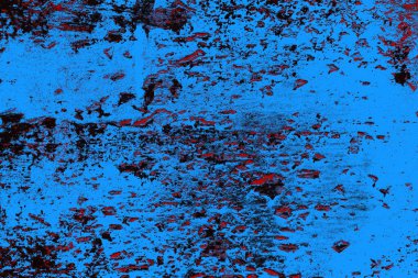 Çizik ve çatlaklarla metal doku