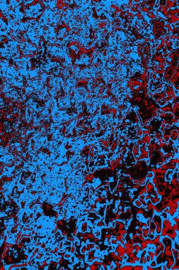 Çizik ve çatlaklarla metal doku