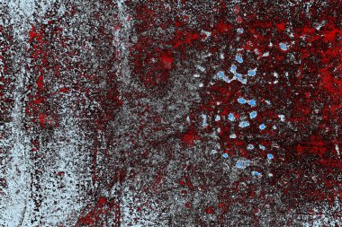 Çizik ve çatlaklarla metal doku