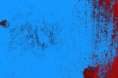 Çizik ve çatlaklarla metal doku