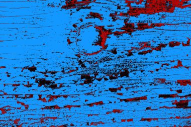 Çizik ve çatlaklarla metal doku