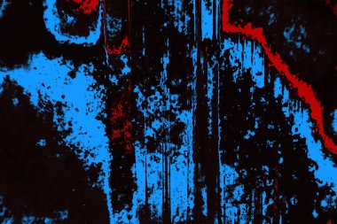 Çizik ve çatlaklarla metal doku