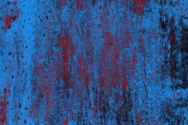 Çizik ve çatlaklarla metal doku