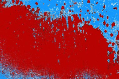 kırmızı, mavi ve siyah grunge duvar dokusu arkaplanı