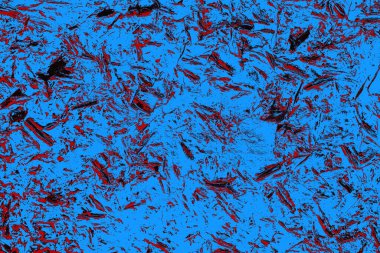 Çizik ve çatlaklarla metal doku