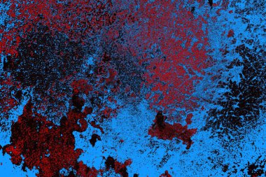 Çizik ve çatlaklarla metal doku