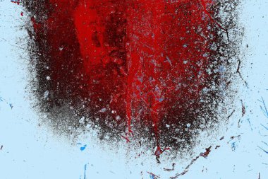 Çizik ve çatlaklarla metal doku