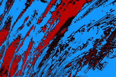 Çizik ve çatlaklarla metal doku