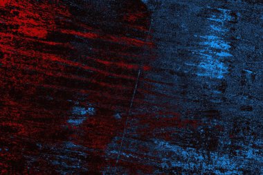 Koyu renkli ses, arka planda çatlaklar olan grunge duvar dokusu