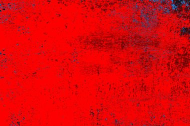 Kırmızı ve mavi renkli grunge duvar dokusu arkaplanı