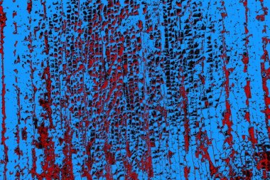 Çizik ve çatlaklarla metal doku