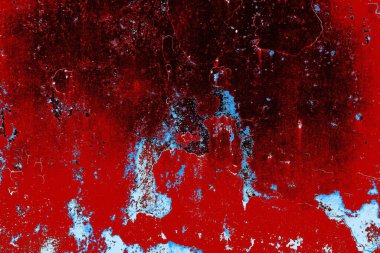 Çizik ve çatlaklarla metal doku