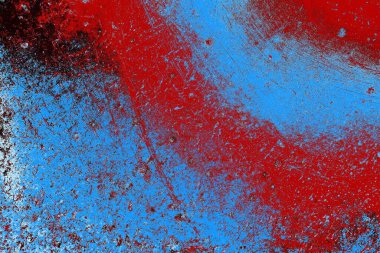 Çizik ve çatlaklarla metal doku