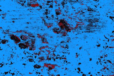 Çizik ve çatlaklarla metal doku