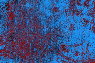 Çizik ve çatlaklarla metal doku