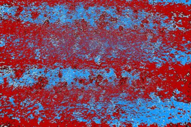 Çizik ve çatlaklarla metal doku