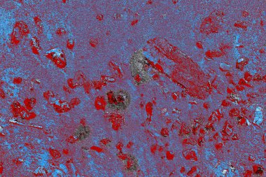 Duvar dokusu arkaplanı eski boyayla soyulmuş 