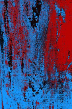 Çizik ve çatlaklarla metal doku