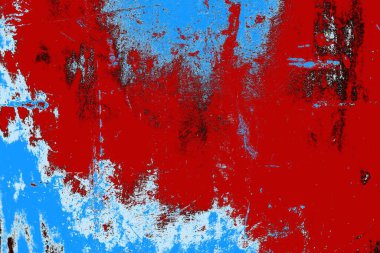 Çizik ve çatlaklarla metal doku