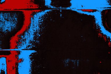 Çizik ve çatlaklarla metal doku