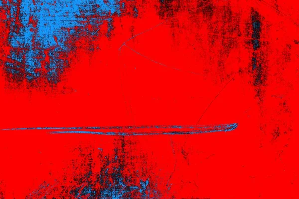 Νέον Κόκκινο Και Μπλε Χρώμα Grunge Τοίχο Υφή Φόντο — Φωτογραφία Αρχείου