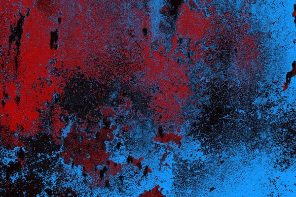 Çizik ve çatlaklarla metal doku