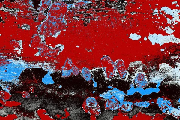 Çizik ve çatlaklarla metal doku