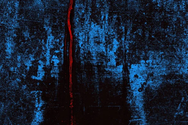 Koyu renkli ses, arka planda çatlaklar olan grunge duvar dokusu