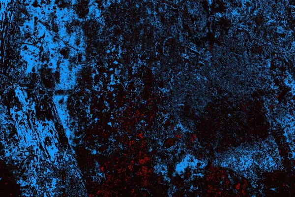 Koyu renkli ses, çatlak ve arkaplanı su sıçratan grunge duvar dokusu