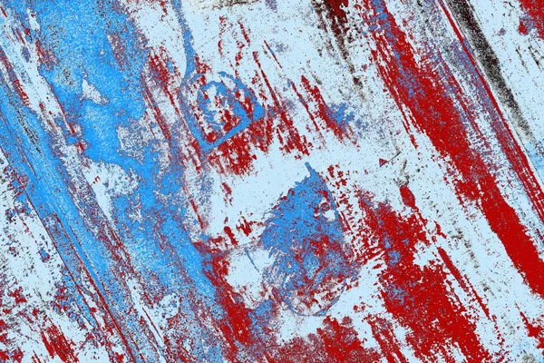 Çizik ve çatlaklarla metal doku