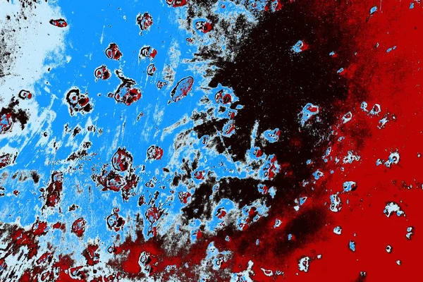 kırmızı, mavi ve siyah grunge duvar dokusu arkaplanı