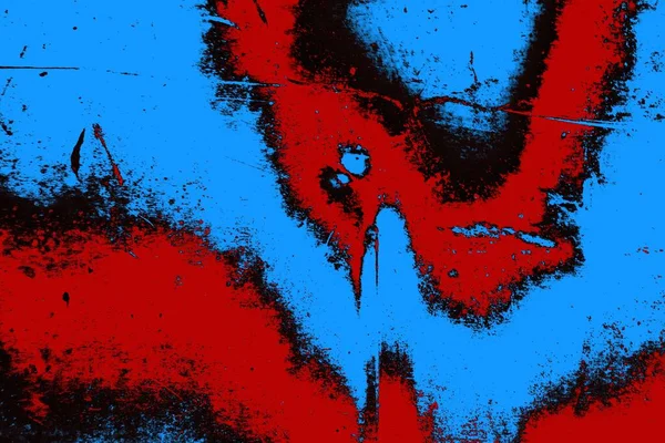 Çizik ve çatlaklarla metal doku