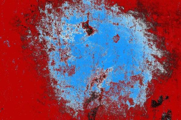 Çizik ve çatlaklarla metal doku