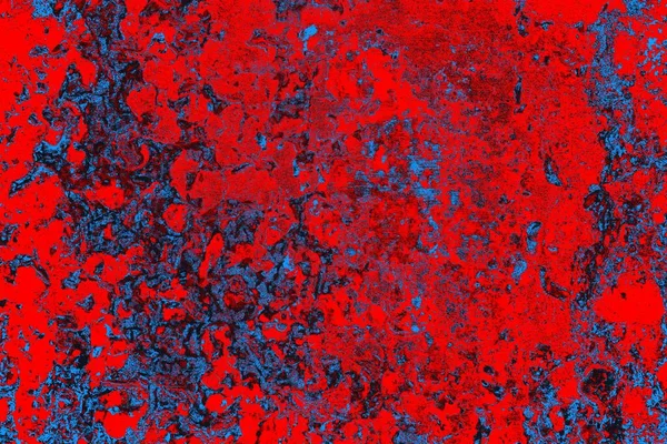 Kırmızı ve mavi renkli grunge duvar dokusu arkaplanı