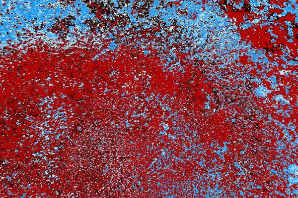 Duvar dokusu arkaplanı eski boyayla soyulmuş 