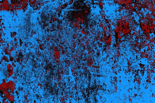 Çizik ve çatlaklarla metal doku