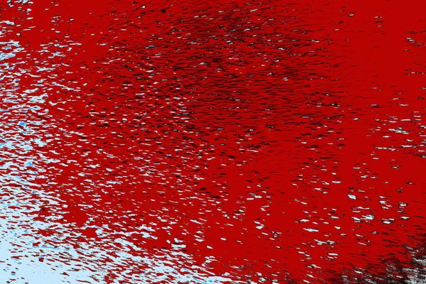 Vermelho Azul Preto Colorido Parede Textura Fundo Com Descascamento Pintura — Fotografia de Stock