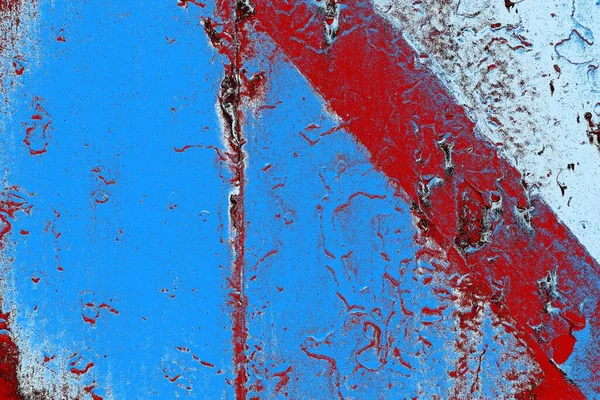 Fondo Textura Pared Grunge Color Rojo Azul Negro — Foto de Stock