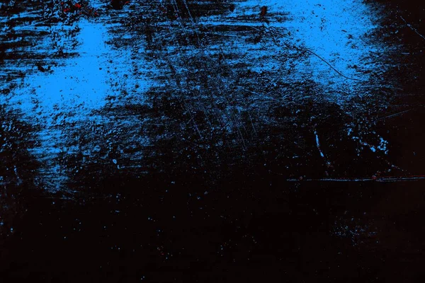 Kırık tarih arkaplanı olan kırmızı, mavi ve siyah grunge duvar