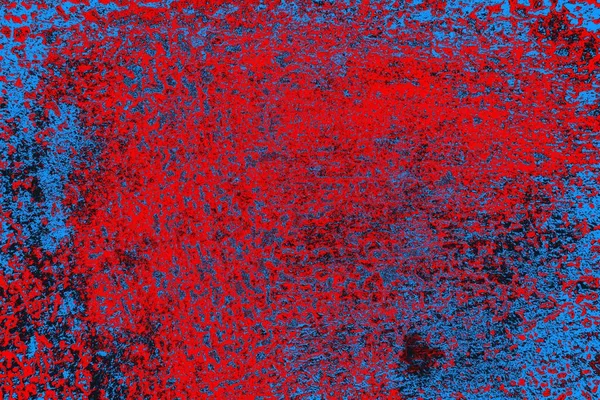 Kırmızı ve mavi renkli grunge duvar dokusu arkaplanı