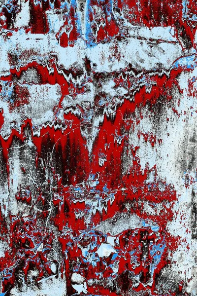 Dökülen boya paslı metal dokusu