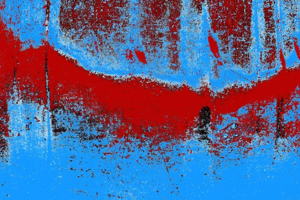 Çizik ve çatlaklarla metal doku