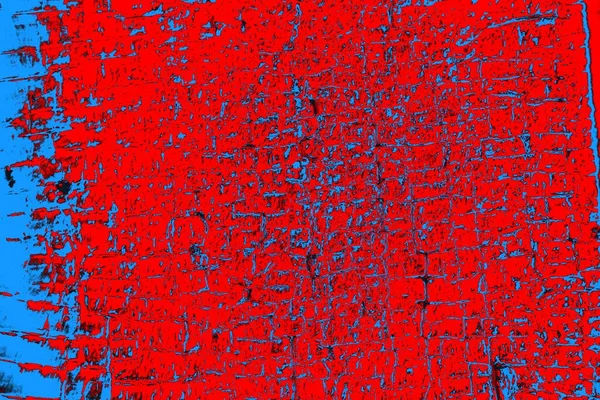 Kırmızı ve mavi renkli grunge duvar dokusu arkaplanı