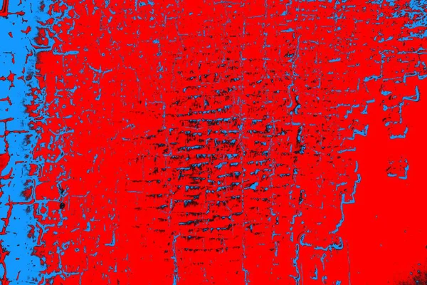 Kırmızı ve mavi renkli grunge duvar dokusu arkaplanı