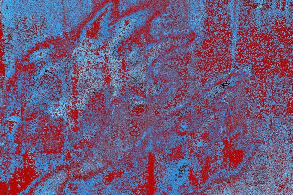 Czerwony Niebieski Czarny Kolor Grunge Ściany Tekstury Tła — Zdjęcie stockowe