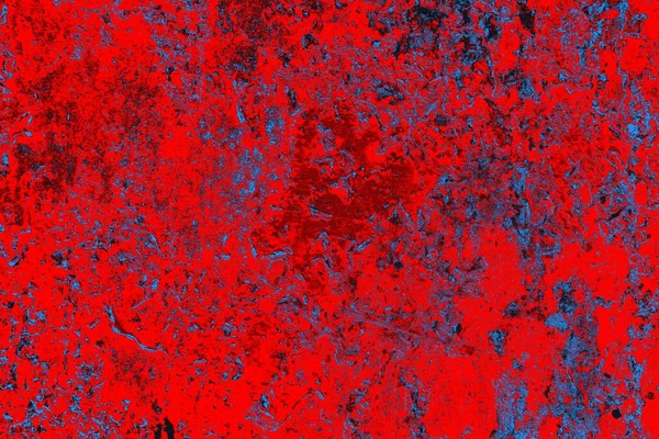 Kırmızı ve mavi renkli grunge duvar dokusu arkaplanı